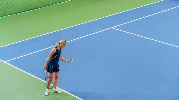 Construction terrain de tennis